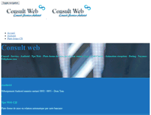Tablet Screenshot of consult-web.fr